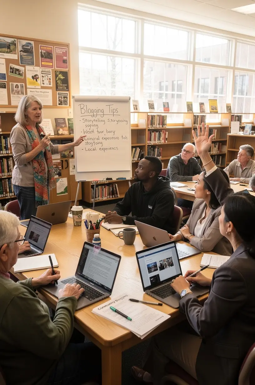 Local businesses and residents collaborating for community growth