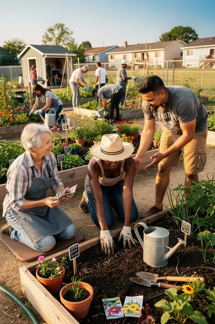 Local volunteerism benefits communities and individuals.